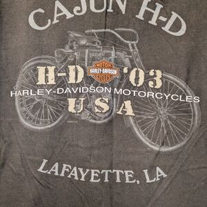 Harley-Davidson 100 Anniversary H-D  Cajun, Lafayett Vintage Biker M